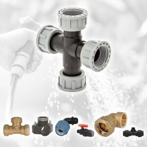 PP-PE-Rohre & Fittings