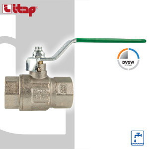 ITAP Trinkwasser-Kugelhahn GREEN Typ 376 - IG x IG - 3/8 Zoll (DN 10) Stahlhebel lang, PN 50