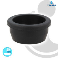 tecuro Gumminippel für Siphonbogen Außen Ø 47 mm x Innen Ø 37-39 mm