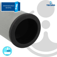 tecuro Gumminippel für Siphonbogen Außen Ø 47 mm x Innen Ø 37-39 mm