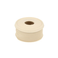 STEDO Euro WC-Spülrohrverbinder Ø 55 mm für Druckspülrohr weiß, ohne Rosette