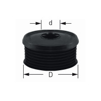 STEDO Euro WC-Spülrohrverbinder Ø 55 mm für Druckspülrohr schwarz, ohne Rosette