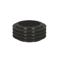 STEDO Euro WC-Spülrohrverbinder Ø 55 mm für UP-Spülkasten schwarz