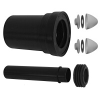 STEDO Wand-WC Anschluss-Set 180 mm mit Dichtung