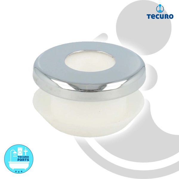 tecuro Urinal-Verbinder für Druckspülrohre Ø 35/18,5 mm