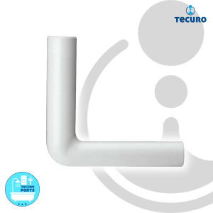 tecuro Spülbogen für WC-Spülkasten - PVC...