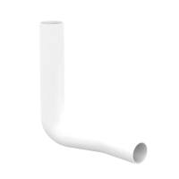 SANIT Spülbogen - versetzt - für WC-Spülkasten - PVC weiß