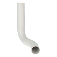 SANIT Spülbogen - 80 mm rechts versetzt - für WC-Spülkasten - PVC weiß
