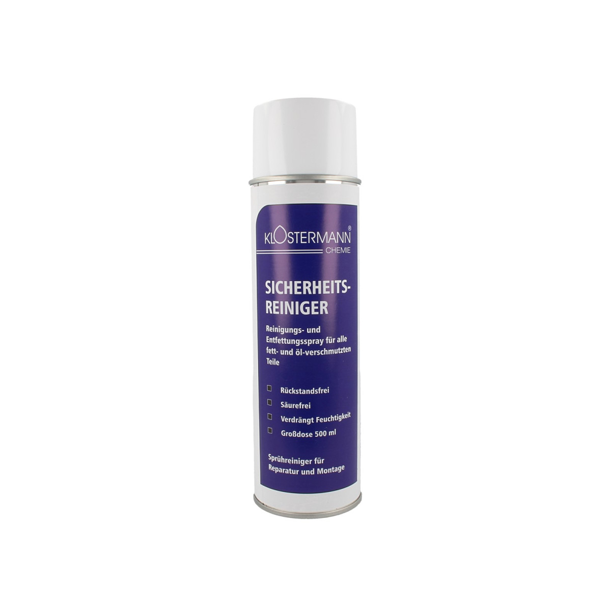 Sicherheitseiniger-Spray 500 ml - Klostermann Chemie 886