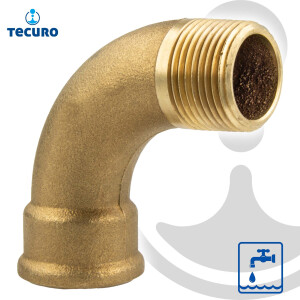 tecuro Bogen 90° lang, Innengewinde Rp x...