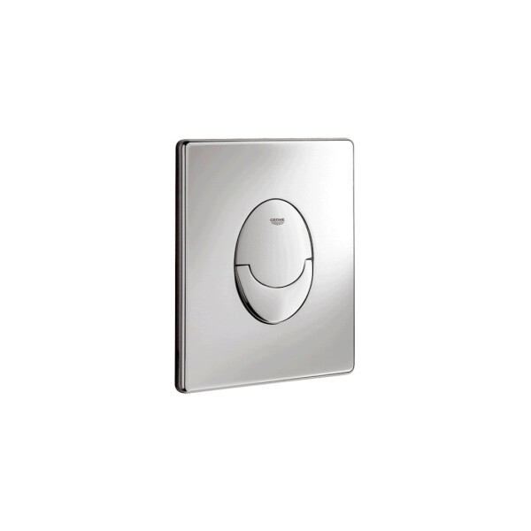 GROHE WC-Betätigung Skate Air 38505 Start/Stopp o.2-Mengen senkrecht verchromt 197x156 mm
