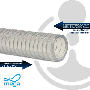 MEGASTEEL Saug- und Druckschlauch Innen-Ø 51 mm -...