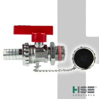 HSE Kessel-, Füll- und Entleerungsventil - KFE-Kugelhahn 1/2 Zoll  für Heizungsanlagen - Typ 1406
