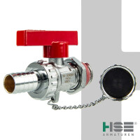 HSE Kessel-, Füll- und Entleerungsventil - KFE-Kugelhahn 1/2 Zoll  für Heizungsanlagen - Typ 1406