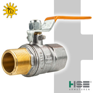 HSE UNISOL Solarkugelhahn Typ 1614, Innen- x...