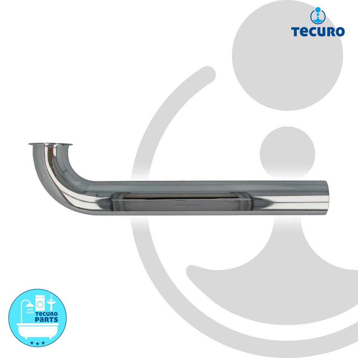 tecuro Bördelrohr/Wandrohr flachdichtend, 90°...