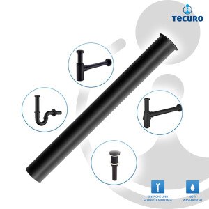tecuro Verstellrohr - Tauchrohr - 300 mm - für...