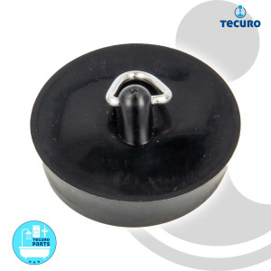 tecuro Ventilstopfen mit Dreikantbügel Ø 45.5 mm, schwarz