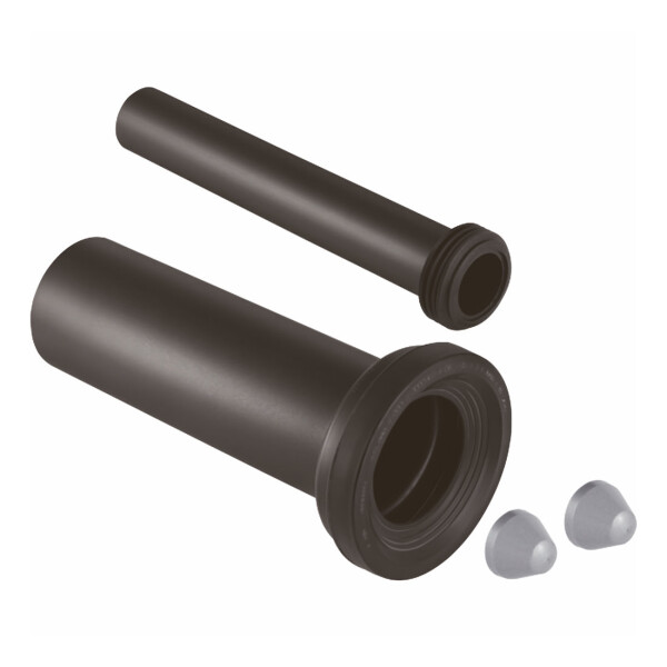 GEBERIT 152.441.46.1 Wand WC Anschlussgarnitur Ø 90 x 300 mm (PE) Duofix