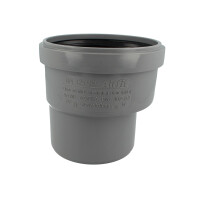 HT-Reduzieradapter/Muffe - Übergangsrohr I/A DN 125/110 - exzentrisch