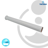 tecuro Tauchrohr 300 mm weiß RAL 9010 - für Siphon Geruchsverschluss