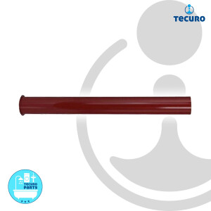tecuro Tauchrohr 300 mm rot RAL 3003 -  für Siphon...