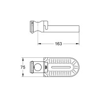 Grohe Seifenschale Seifenbehälter Relexa chrom - 28631000