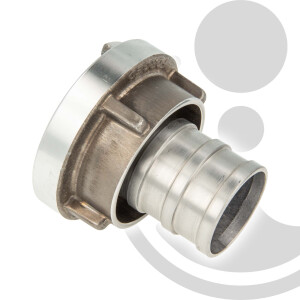 Storz Saugkupplung mit Schlauchtülle - Aluminium Typ 52C - Tülle 50 mm