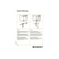GEBERIT Wasseranschlussset CU-Verbindungsrohr Mitte innen - 240.017.00.1