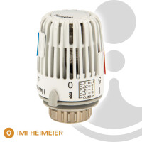 Heimeier Thermostatkopf K mit eingebautem Fühler und Nullstellung