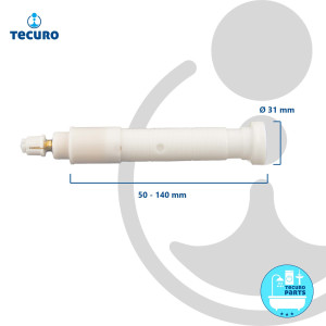 tecuro Verlängerung Set für UP-Ventil 50 - 140...