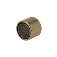 Stedo Mischdüse Strahlregler Luftsprudler Perlator M22x1 IG - Gold