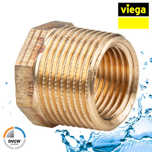 Viega Rotguss Reduzierstück AG/IG - 1 x 3/4 Zoll - Typ 3241