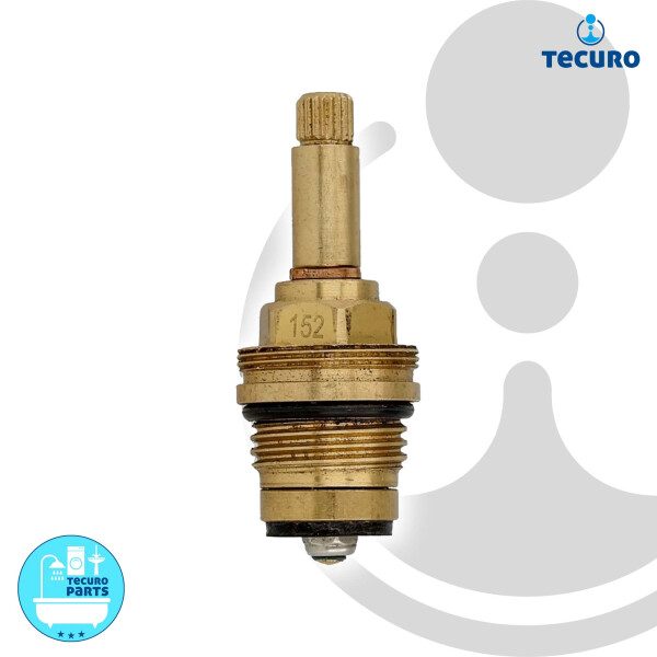 tecuro Ventiloberteil - 1/2 Zoll