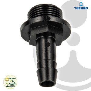 tecuro Schlauchtülle Ø 32 mm x 1 1/4 Zoll...