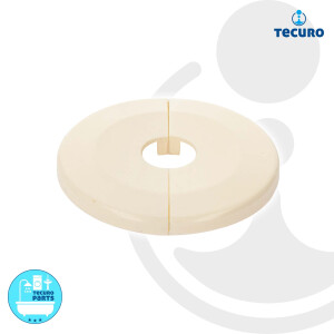 tecuro Scharnierrosette Ø 16 mm x Ø 65 mm x...