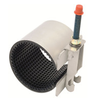 GEBO Unifix Middle Edelstahl-Dichtbandschelle für Wasserleitungen Baulänge 100 mm / 150 mm