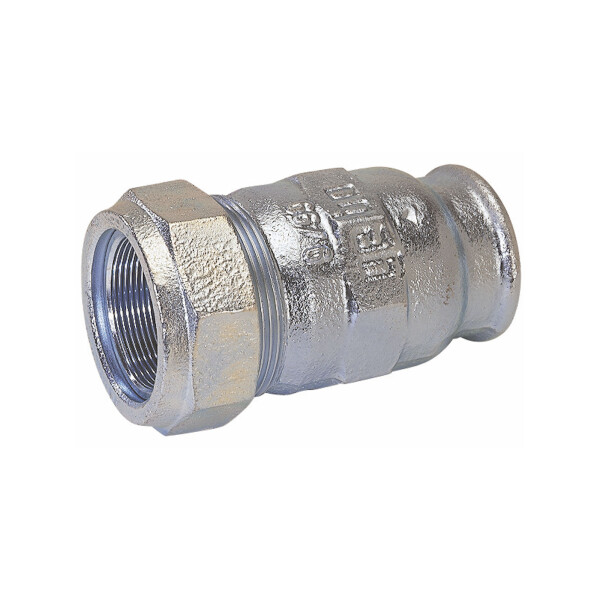 GEBO TG-Klemmverbinder, DN 15 - IG 1/2 Zoll x Ø 21,3 mm - für Stahlrohr