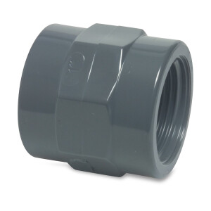 Profec Gewindemuffe, PVC-U. 3/4 Zoll Innengewinde, 10...