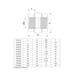 Profec Gewindemuffe, PVC-U. 1 1/2 (6/4) Zoll Innengewinde, 10 bar, grau