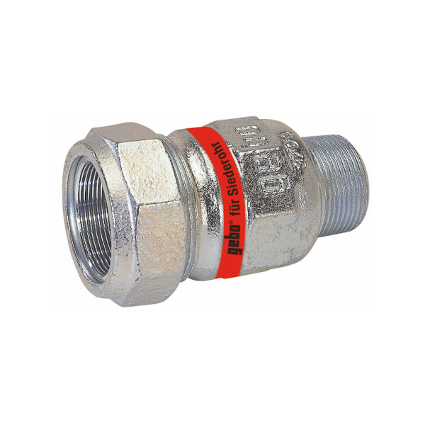 GEBO TG-Klemmverbinder, DN 25 - AG 1 Zoll x Ø 31,8 mm - für Siederohr