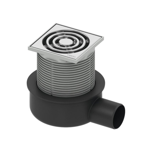 TECE Drainpoint S 50 Ablaufset waagerecht, superflach - 3601050