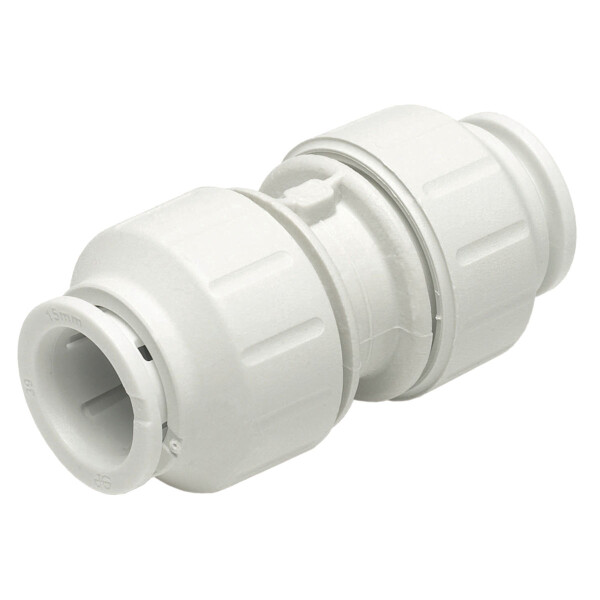 JG Speedfit Steckverbinder gerade Ø 15 x 15 mm - für Speedpex- und Cu-Rohr - DVGW zugelassen