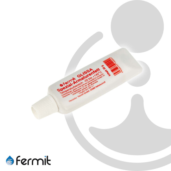 Fermit Glissa Spezial-Armaturenfett - Hahnfett - lebensmittelgeeignet - 30 g Tube