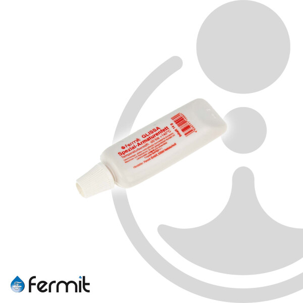 Fermit Glissa Spezial-Armaturenfett - Hahnfett - lebensmittelgeeignet - 14 g Tube