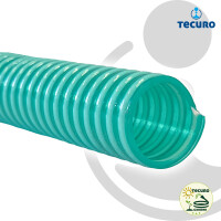 tecuro Saug- und Druckschlauch für Pumpen und Brunnen - 1 1/2  Zoll DN 38 - 10 mtr