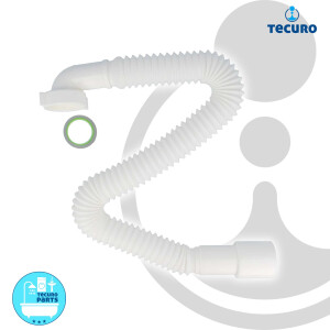 tecuro flexibler Spülen-Ablaufschlauch 1 1/2" x...