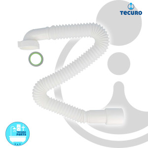 tecuro flexibler Spülen-Ablaufschlauch, ausziehbar...