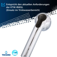 tecuro Spülbrause Geschirrbrause Küchenbrause für Armaturen, 2-strahlig - Kunststoff verchromt