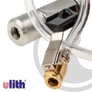 Ulith Anschlussadapter für Gefässfüller mit Absperrvorrichtung und Manometer 244204